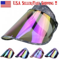  Large Sun UV Protection Cap Cover Hat Wide Brim Golf Tennis Cycle Outdoor   eb-78443765